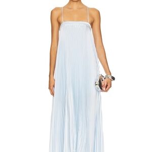 Lovers + Friends Mae Gown in baby blue